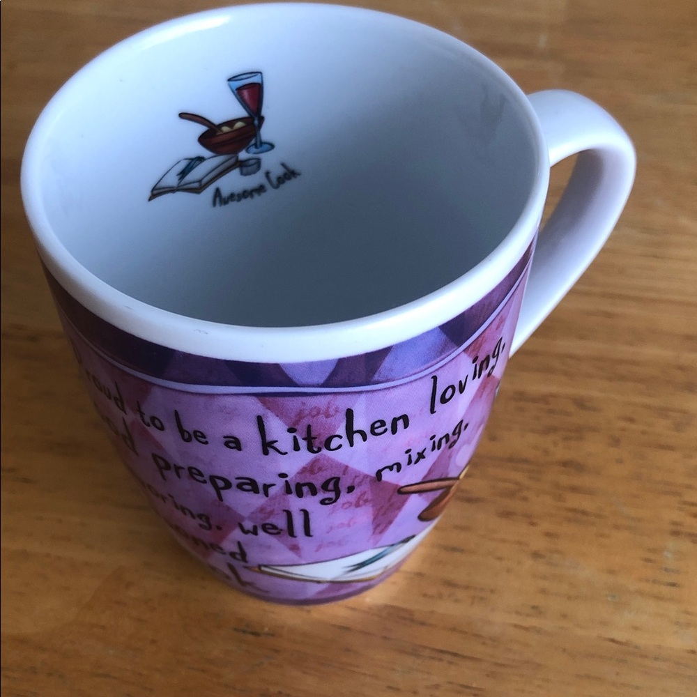 H&H awesome cook Purple Kitchen Mug